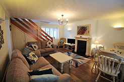 April Cottage, Wells, Norfolk. Self-Catering Cottage Living Room