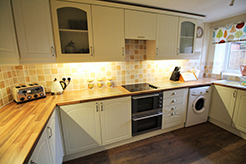 April Cottage, Wells, Norfolk. Self-Catering Cottage Kitchen